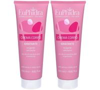 Euphidra Crema Corpo Idratante 2x250 ml Crema