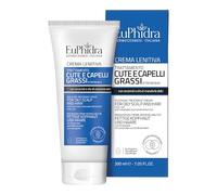 Euphidra, Crema Lenitiva Cute Capelli Grassi, Tubo 200 ml, con Sarcosina, Ceramidi e Olio di Mandorle Dolci, Effetto Districante e Anti-Prurito, Senza SLES, Siliconi e Parabeni