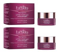 EuPhidra Crema Lifting Antirughe 10000 ppm Set da 2 2x50 ml Crema