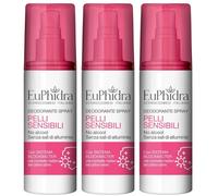 Euphidra Deo Spray Pelli Delicate 100 Ml 3x100 ml Spray
