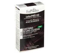 EuPhidra EUPHIDRA COLORPRO XD 355 CASTANO SCURO CILIEGIA GEL COLORANTE CAPELLI IN FLACONE + ATTIVANTE + BALSAMO + GUANTI
