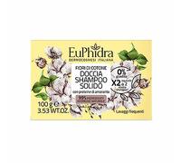 Euphidra fiori di cotone doccia shampoo solido 100g
