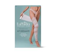 Euphidra, Kit Drenante, Programma Completo per Contrastare gli Inestetismi della Cellulite, con Gel Drenante, Crema Rassodante e Maxi Tape, Favorisce il Drenaggio dei Liquidi e il Microcircolo