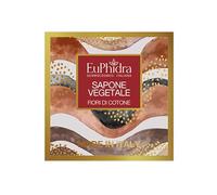 Euphidra Linea Profumata - Sapone Vegetale Fiori di Cotone, 75g