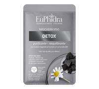 Euphidra Maschera Viso Detox Purificante e Riequilibrante, 1 Maschera
