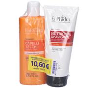 EuPhidra Set Shampoo Capelli Secchi + Balsamo Nutriente Districante 25