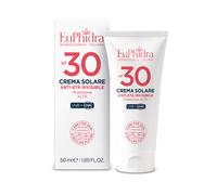 Euphidra - Solari Crema Solare Anti-Età Invisibile SPF30 - Protezione solare viso