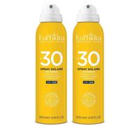 Euphidra Spray Solare Invisibile SPF30 2x200 ml Spray