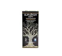 Euphoria Gift - Olio d'oliva di alta qualità | Extra vergine dalla Grecia | Estratto a freddo | Nuovo raccolto 2025-2026|Primo grado | Olive raccolte a mano | Latta da 5 litri