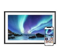Euphro - Cornice per foto digitale da 15,6 pollici con display touch IPS 1920 x 1080, cornice digitale intelligente con memoria da 32 GB, facile configurazione di condivisione