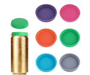 Eupneicu 6 Pezzi Tappi In Silicone Per Lattine Di Bevande, Tappo Lattina Soda E