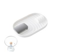 Eupneicu Poggia Coperchio Pentola, Portacoperchi Da Cucina, Multifunzione Porta Mestoli Da Cucina Per Coperchio Pentola, Cucchiai, Bacchette, Spatola[Bianco]