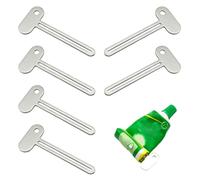 Eupneicu Schiacciatubetto[ 6 Pezzi ], Spremitubetto Per Dentifricio, Spremi Tubetti Dentifricio In Acciaio Inox Per Tubi Cosmetici E Prodotti Per Capelli