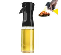 Eupneicu Spruzzatore Olio[ 200 Ml ], Olio Spray, Vaporizzatore Da Cucina, Spruzzino olio per friggitrice Aria, Insalate, Barbecue, Accessori Cucina [ Nero ]