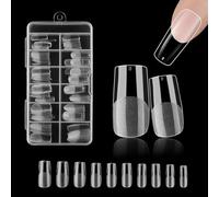 Eupneicu Unghie Finte [240 Pezzi], 10 Taglie Tip Unghie, False Unghie Finte Kit, Per Saloni Di Manicure Professionale, Nail Art