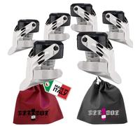 EUPOSIA SUPERTAPPO - Stopper Vino & Champ EU-1920 c/w Pochette, Nero, 6 pz
