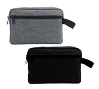 EUPSIIU 2 Pezzi Beauty Case da Viaggio, Astuccio da Toilette da Uomo da Viaggio, Impermeabile Wash Bag per Donna Uomo, Pochette da Viaggio, per viaggio d'affari, viaggio
