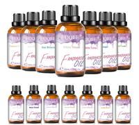 EUQEE Olio profumato aromatico per diffusore per auto 30ml Muschio bianco Angelo Breeze di mare Cocco e vaniglia Ambra Romance Olio per aromaterapia