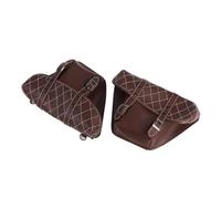 EUQIXMR Borse Laterali In Pelle Moto Per Per Vulcan 2000 2006 E Per Vulcan 900 Custom(D)