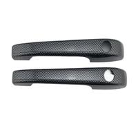 EUQIXMR Coprimaniglie Porte Rivestimento Per VW MK1 MK2 Per Golf 1 Per 2 Per Jetta Per Rabbit Per Caddy Per Derby Per Scirocco Coupe Maniglie esterne portiere dell'auto(Cromo 2)