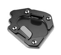 EUQIXMR Moto Estensione Estensione Piastra Estensione Cavalletto Laterale Moto per Triumph per Tiger 1200 per Rally PRO GT per Explorer 2022-2025 Accessori(Nero)