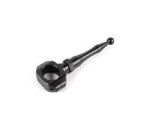 EUQIXMR Moto per Trident660 per Triumph per Tiger 660 per Sport Moto Cavalletto Laterale Estensione Cavalletto Kickstand Naso Piede Pedale Assistente Strumento Supporto Accessori(Nero)