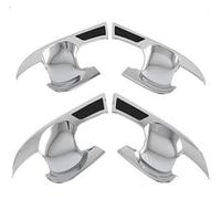 EUQIXMR Rifiniture 3D Maniglia Esterna Porta Dell'auto Telaio Protettore Per Corolla Cross Xg10 2021 2022 2023 2024 2025 Maniglie esterne portiere dell'auto(B ARGENTO)