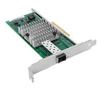 Euqvos 10GbE Scheda di Rete Ethernet per Intel X520-DA1 82599ES Chip Single Porte SFP+ PCI-E NIC Card per Windows Server, Win7 / 8/10, Linux, VMware ESX