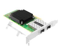 Euqvos per Mellanox ConnectX5 Su 25Gb Adattatore di rete Ethernet, Confrontare con MCX512A-ACAT, Dual SFP28 Porte PCIe 3.0X8, RDMA, Nic 25 Gigabit per Windows/Windows Server/Linux