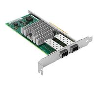 Euqvos Scheda di rete da 10GB per Intel X520-DA2/ X520-SR2 82599ES Chip, PCI Express 2.0 X8 porte Dual SFP+10 Gigabit (NIC) per Windows Server, Windows Vista, Linux, FreeBSD, VMware ESX/ESXi