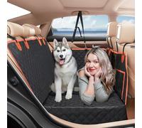 Euqvunn Coprisedile Auto per Cani Telo Rigido [Dimensioni più Ampie e Clip in Metallo] Telo Auto per Cani, Impermeabile Macchina per Cani, Universale Telo Rigido Bagagliaio Auto