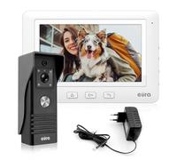 EURA White Videocitofono Vdp-45A3 Alpha, Bianco