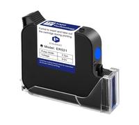 Eurannit Cartuccia d'inchiostro portatile originale da 1 pollice da 72 ml, ad asciugatura rapida, per stampante a getto d'inchiostro intelligente da 25,4 mm di altezza di stampa E15-1/E16-1 e altri,