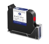 Eurannit Cartuccia d'inchiostro portatile originale da 1 pollice da 72 ml, ad asciugatura rapida, per stampante a getto d'inchiostro intelligente da 25,4 mm di altezza di stampa E15-1/E16-1 e altri,