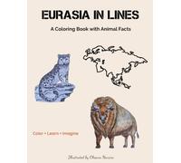 Eurasia in Lines: A Coloring Book with Animal Facts