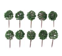 EURDFHY alberi modellismo 20 pezzi di alberi modello a forma fiore a palla, da paesaggio, layout del treno, scenario giardino in miniatura(3.5cm)