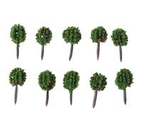 EURDFHY alberi modellismo 20 pezzi di alberi modello a forma fiore a palla, da paesaggio, layout del treno, scenario giardino in miniatura(2cm)