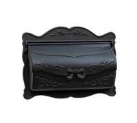 EURDFHY Cassetta Postale Mailbox Rustic Iron Mail Box Fashion Vintage Bucket Tin Newspaper Letter Aluminum Design(Color 01)