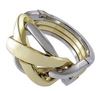 Hanayama Huzzle Fuso Anello Livello 4 Scommessa Take Apart & Mettere Posteriore