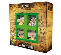 Eureka 52473366 - Set di puzzle in legno, 4 pezzi