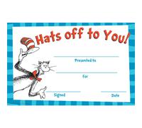 Eureka Cat in The Hat: tanto di cappello! Set di 36 premi di riconoscimento