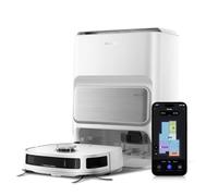 EUREKA J12 Ultra Robot Aspirapolvere e Lavapavimenti con Stazione, Evitamento Ostacoli AI 3D, Autosvuotante per 75 Giorni, Autopulente, Autoasciugante del mocio a 55°C, Navigazione LiDAR, WiFi