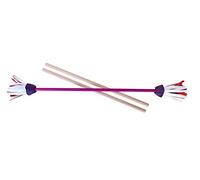 Eureka jabds G Red/White/Purple Set Bastone del Diavolo Flower + Bacchette