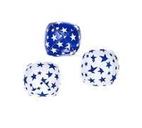 Eureka Junior Acrobat Juggling Balls (Set of 3, Blue/White)