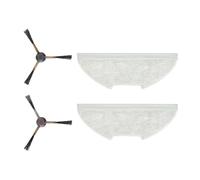 Eureka Kit di Accessori per Robot Aspirapolvere e Lavapavimenti E10s/E20s: 2 Spazzole Laterali 2 x Mop, Set di Accessori di Ricambio per Robot Aspirapolvere