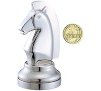 Eureka- Knight Cast-Gioco di Scacchi, Colore Argento, Taglia unica, 473683