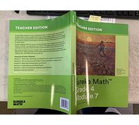 Eureka Math Grade 4 Module 7 Teacher Edition Exploring Measurement with Multiplication