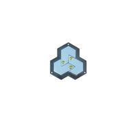 Eureka Puzzle Huzzle Cast Hexagon Multicolore 515062