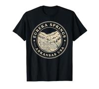 Eureka Springs Arkansas, Emblema Souvenir di Viaggio Maglietta