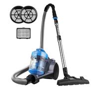 Eureka Whirlwind Bagless Canister Vacuum Cleaner, Lightweight Vac for Carpets and Hard Floors, w/Filter, Blue